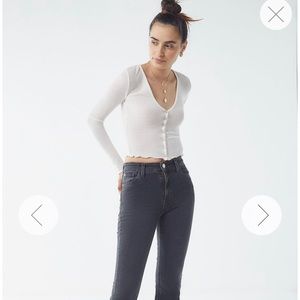 Long sleeve thermal top Urban Outfitters NWT